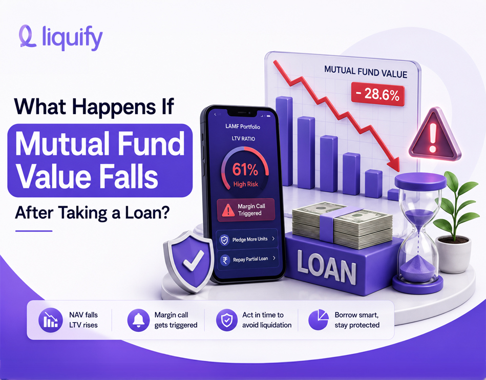 Loan Against Mutual Funds Risk: What Happens If Value Falls?