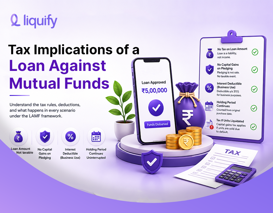 Loan Against Mutual Funds Tax 2026